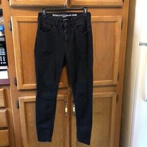 Roebuck & co. High rise jegging size 10 black